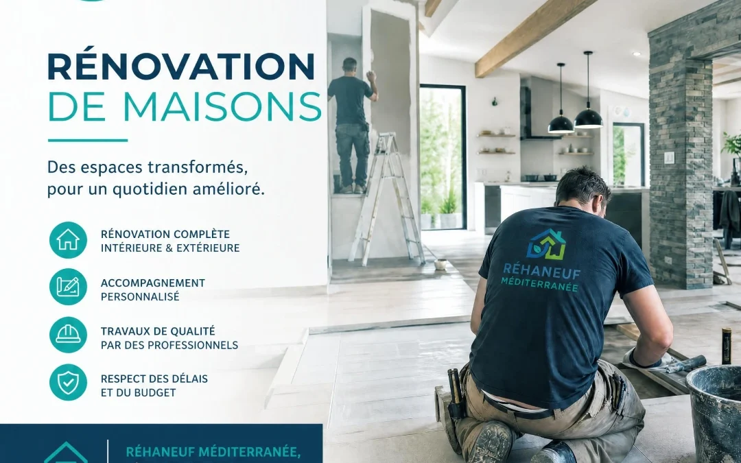 Rénovation de maison en 2026 : Comment REHANEUF vous accompagne pour un projet en toute sérénité